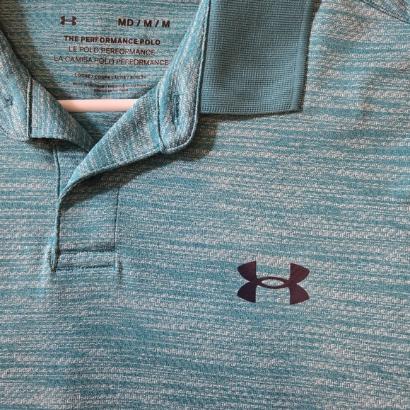 Men's Under Armour Golf Polo - Picture 2 of 4